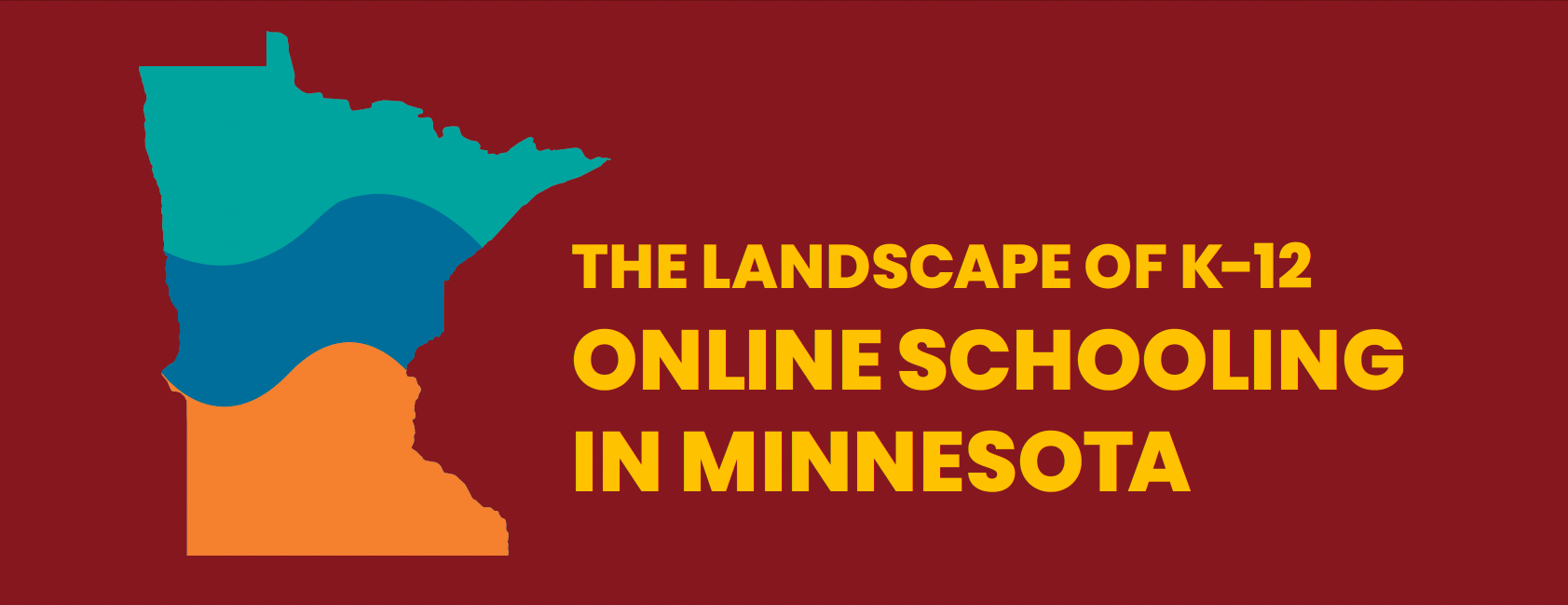 the landscape of K-12 online schooling in Minnesota report banner